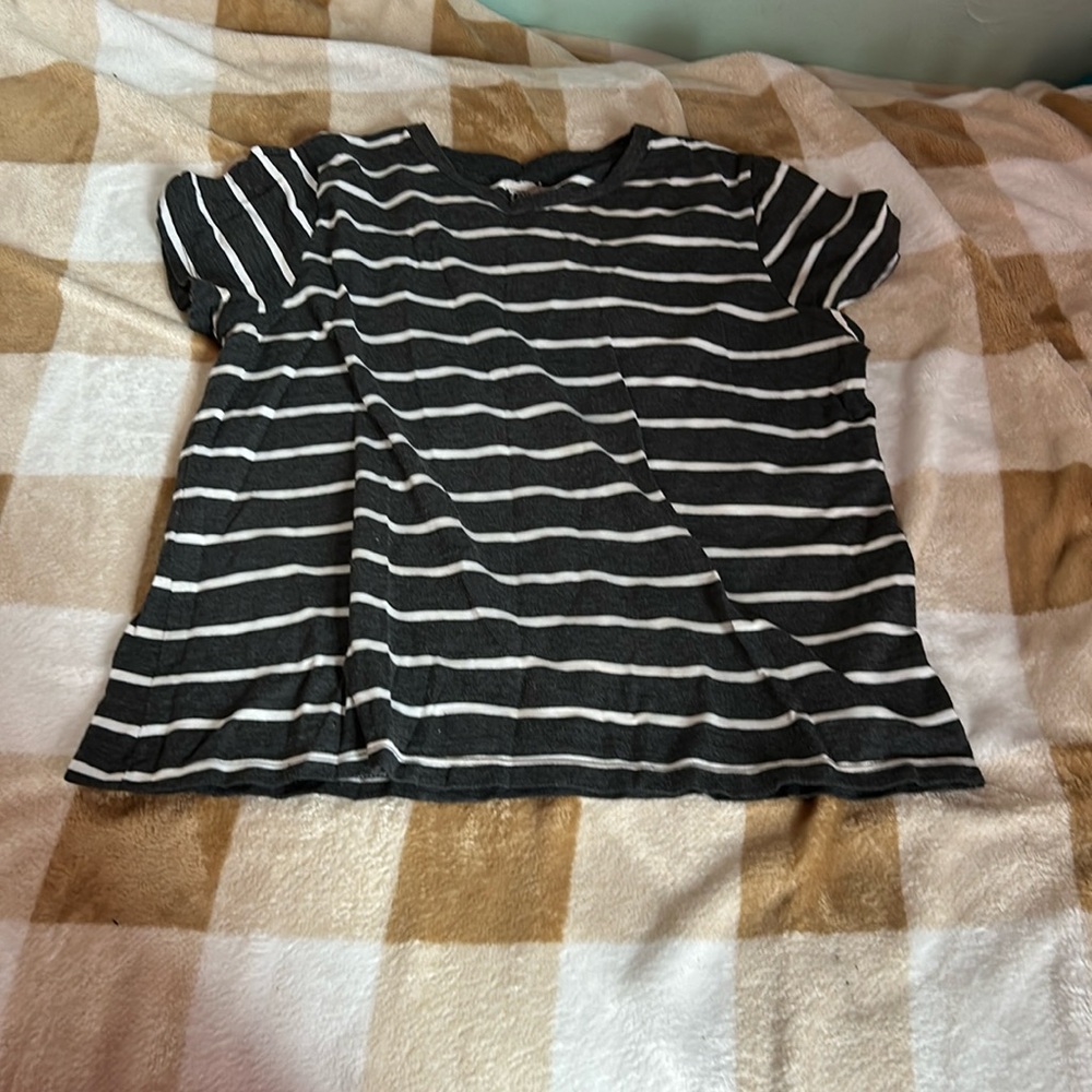 time and tru striped shirt